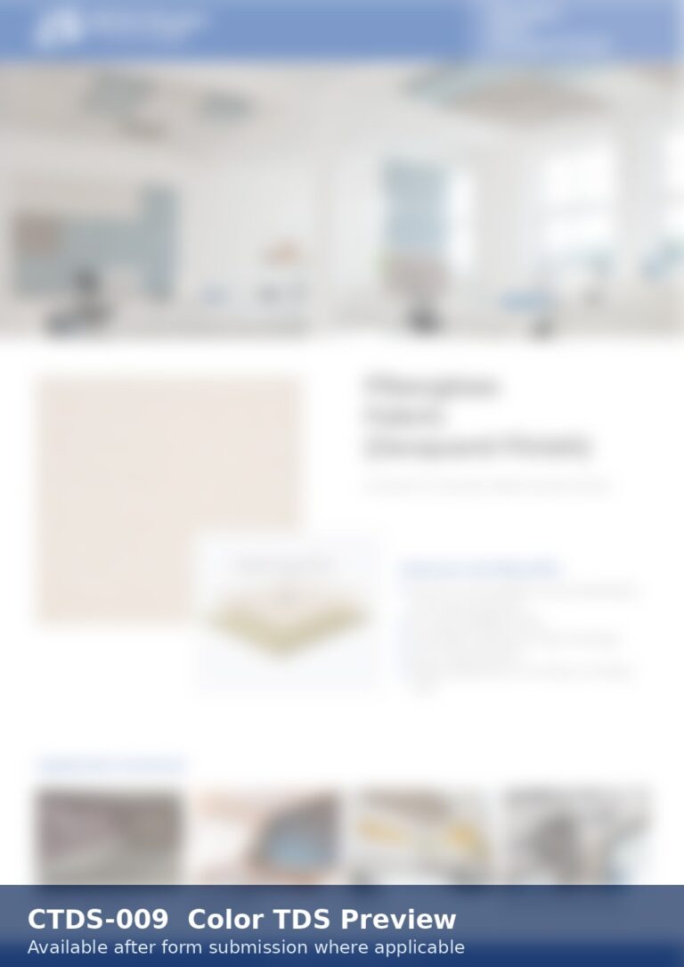 Blurred preview of GRECHO Color TDS for GCJR350 Fiberglass Jacquard Fabric.