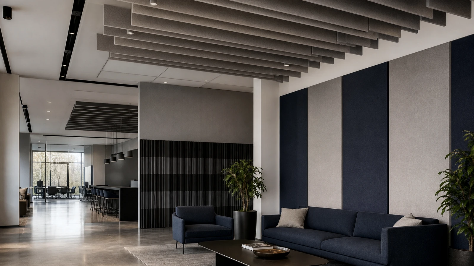 Acoustic Ceiling & Wall Facer