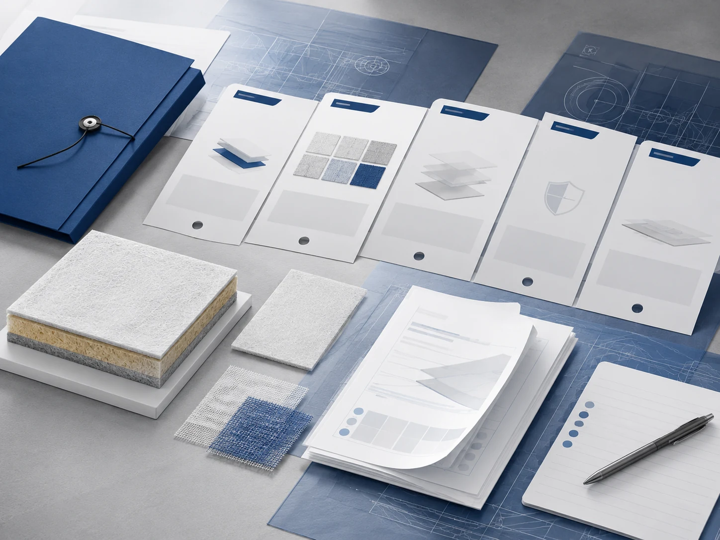 Technical document and sample review support visual