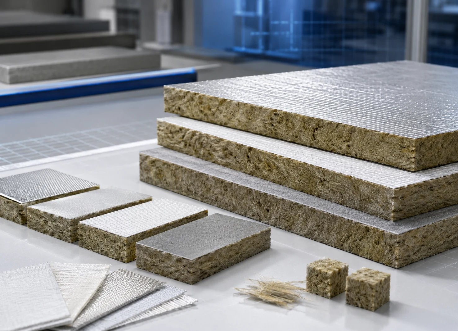 Mineral wool board facer direction review visual