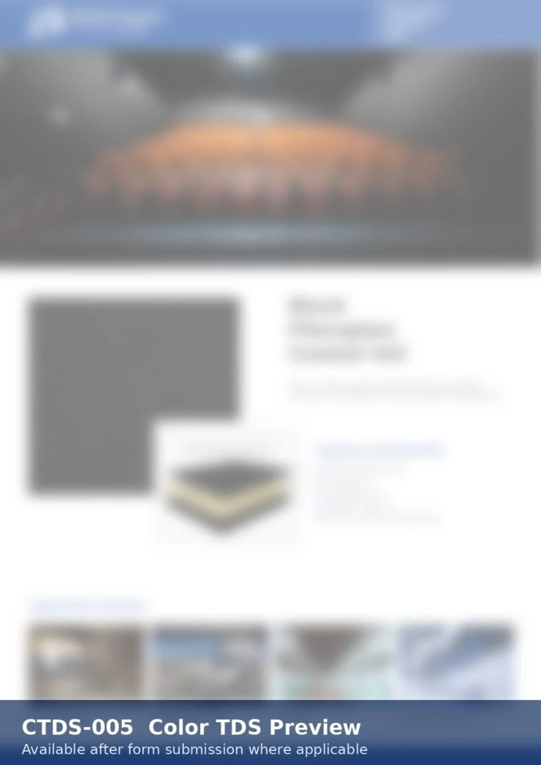 Blurred public preview of CTDS-005 gcsd100 200gsm fiberglass black coated veil.