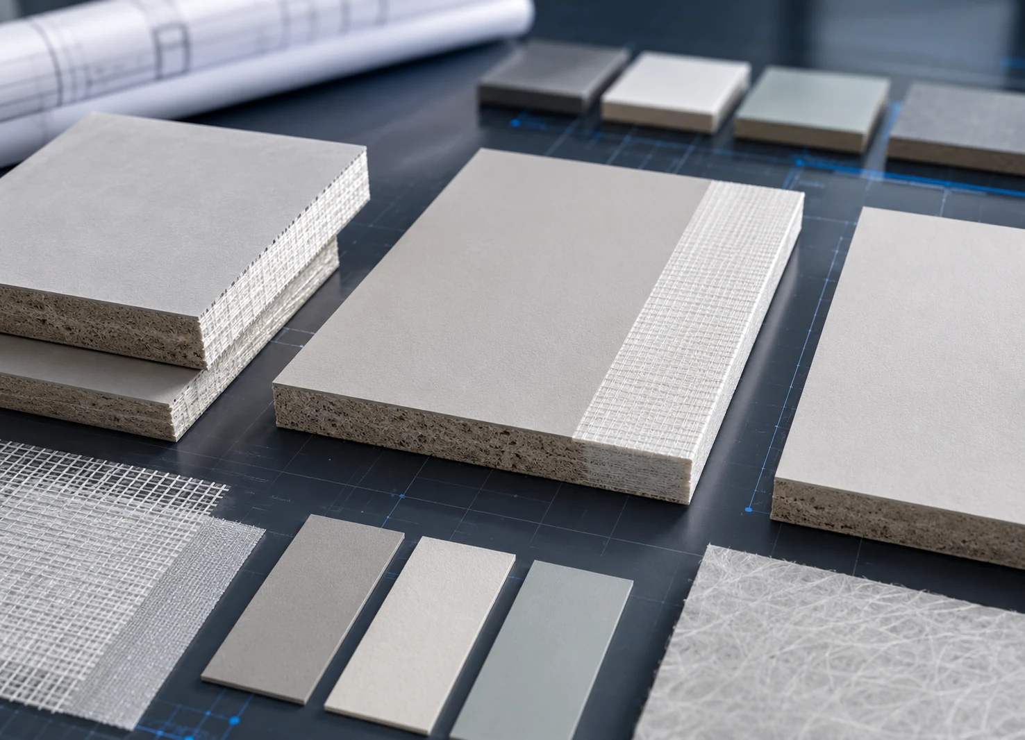 Review challenges visual for gypsum board facer direction