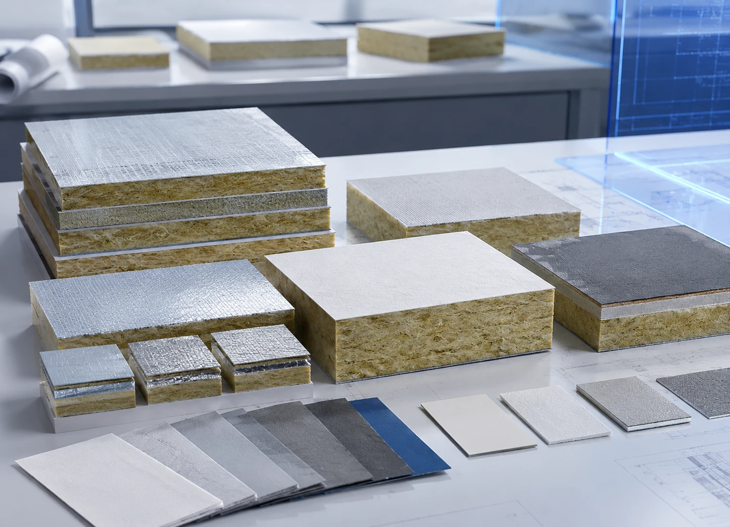 Review challenges visual for mineral wool insulation facer direction